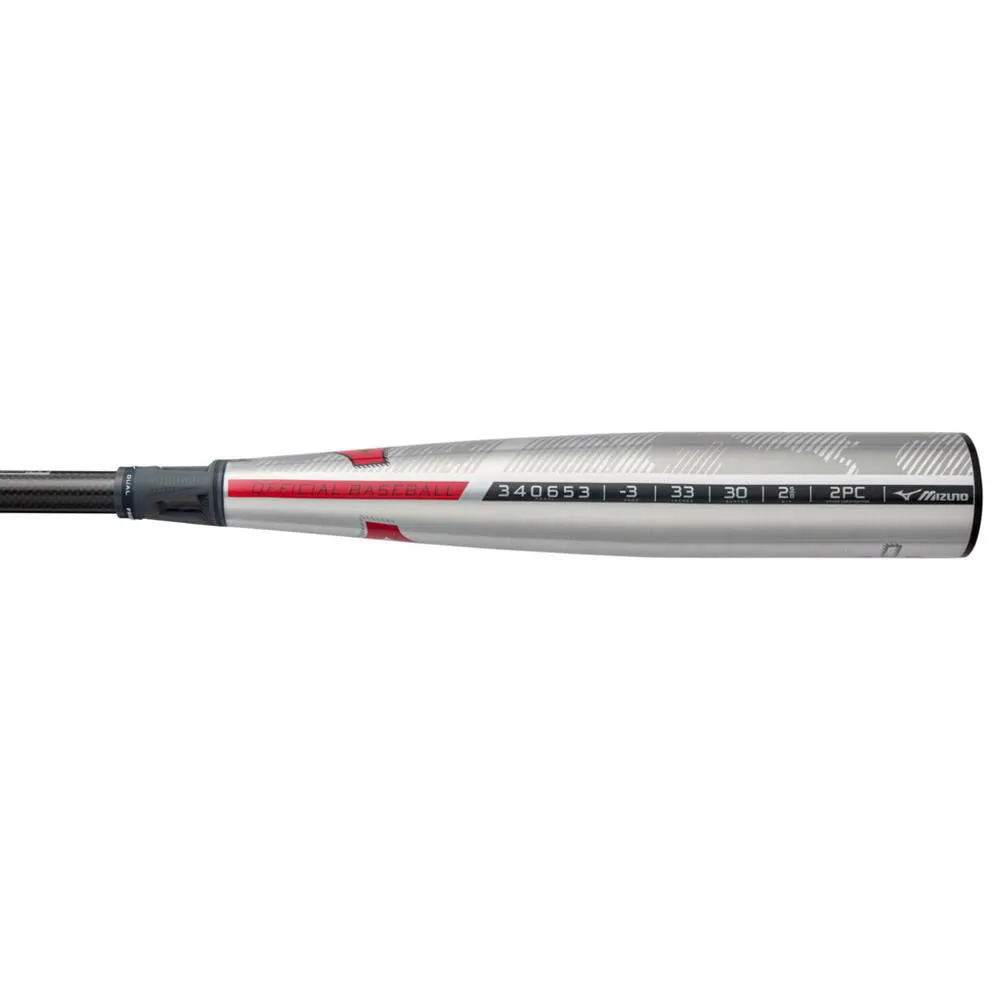 2023 Mizuno B23 Duality (-3) BBCOR Baseball Bat: 340653