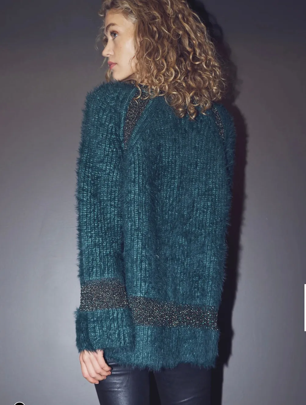 8139 Absolute Green Sweater