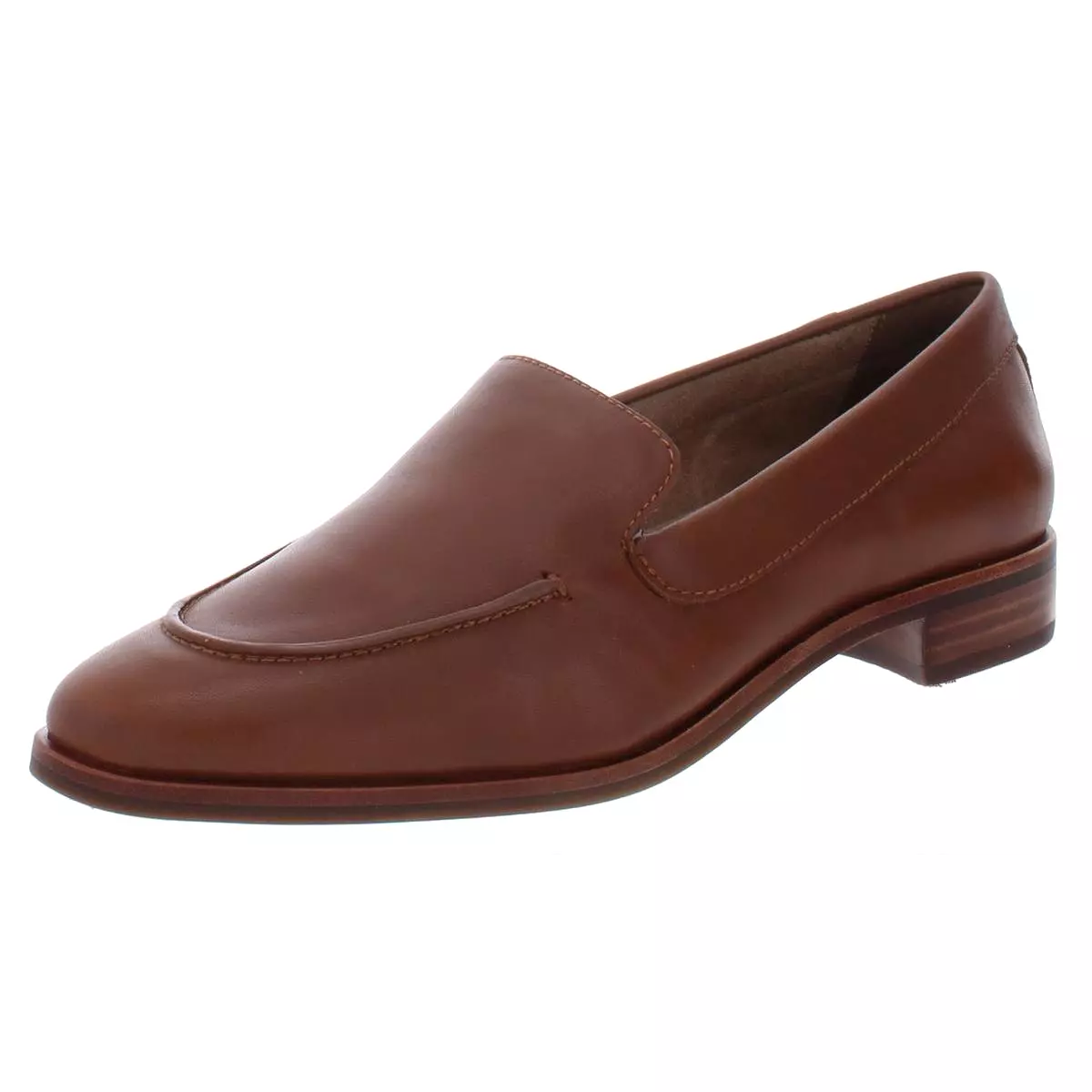 Aerosoles Womens East Side Leather Slip On Loafers