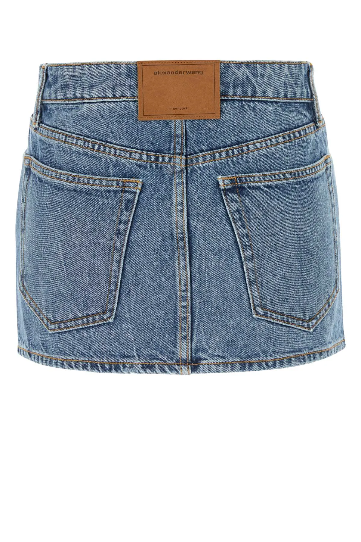 Alexander Wang Denim Mini Skirt