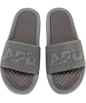 Apl Women's Big Logo Techloom Slide In Cosmic Grey