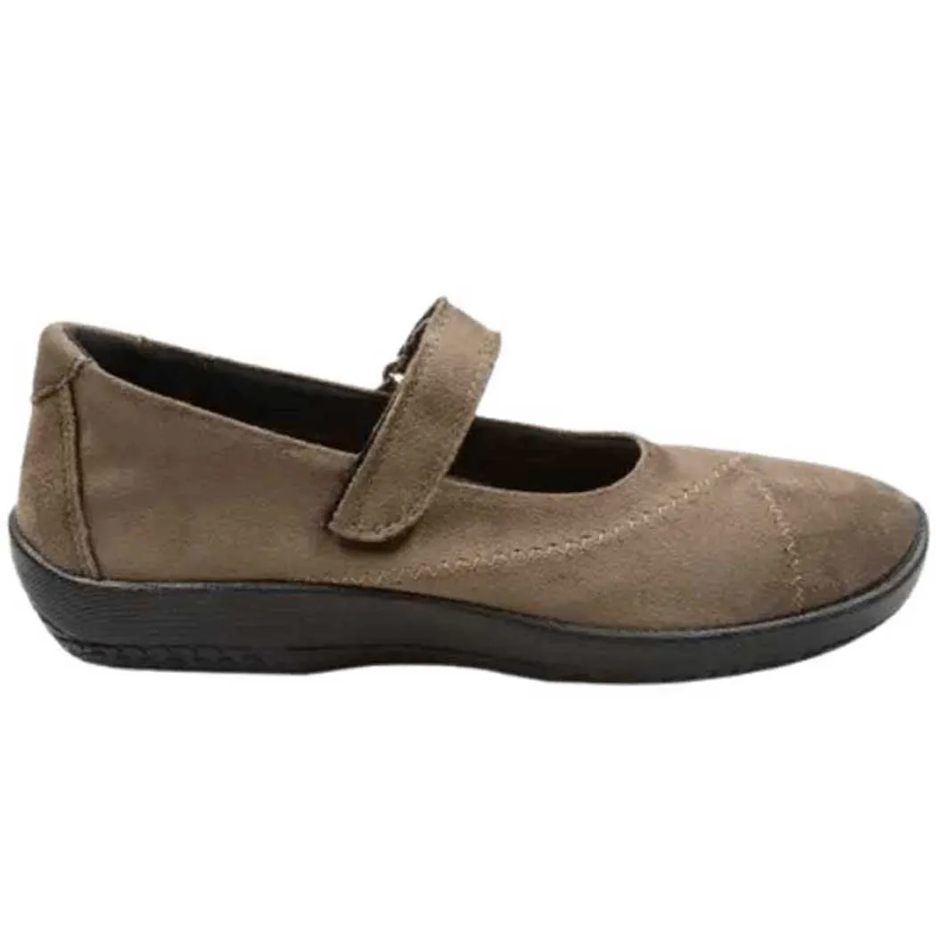 Arcopedico L18 Flat Olive Suede (Women's)