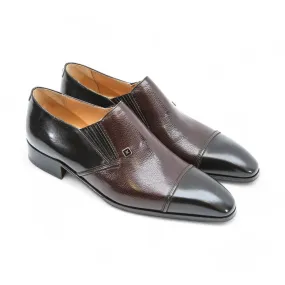 Artioli Moreno Men's Shoes Calf-Skin Leather Cap-Toe Formal Loafers (ART1024)