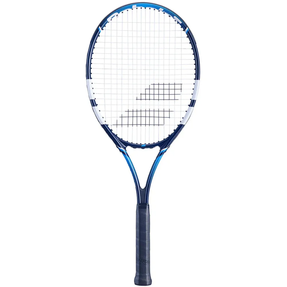 Babolat 121236 Eagle Strung Tennis Racquet (White/Blue/Black)