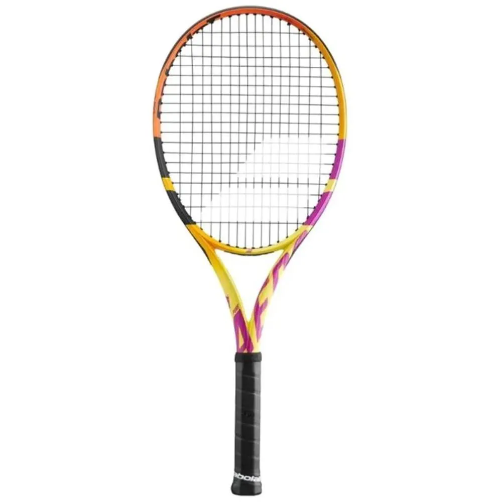 Babolat Pure Aero RAFA 2020 Unstrung Tennis Racquet (Yellow/Purple/Black)