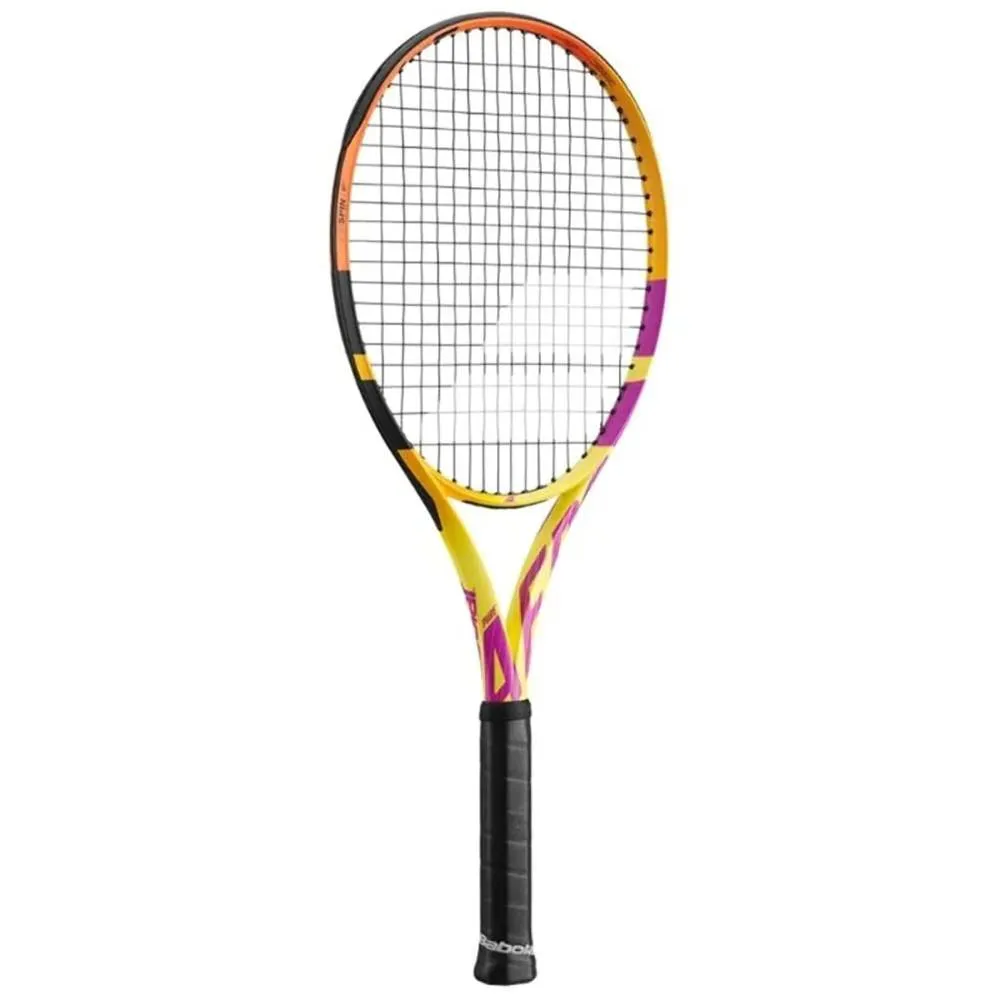 Babolat Pure Aero RAFA 2020 Unstrung Tennis Racquet (Yellow/Purple/Black)