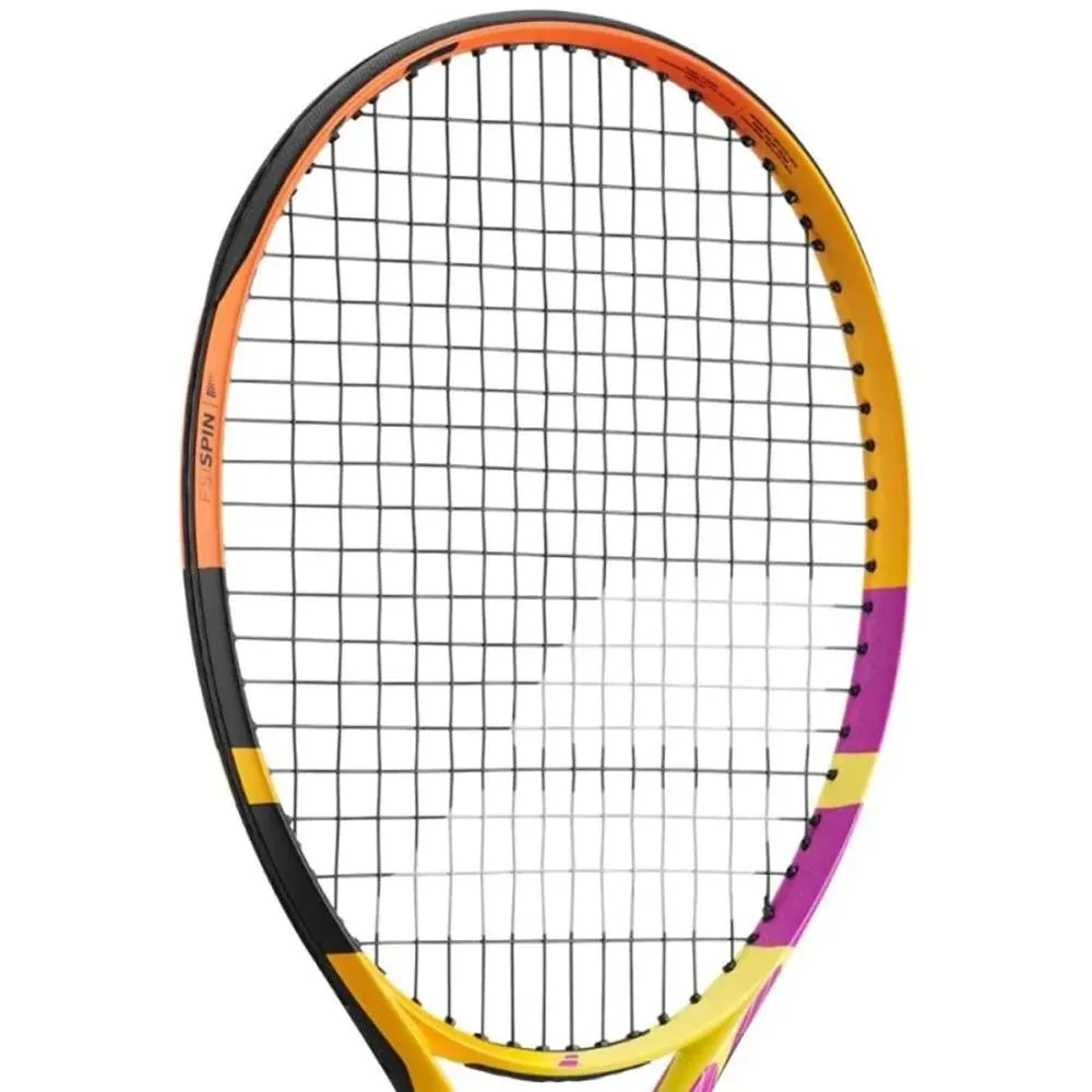 Babolat Pure Aero RAFA 2020 Unstrung Tennis Racquet (Yellow/Purple/Black)