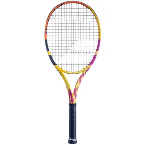 Babolat Pure Aero RAFA Lite Unstrung Tennis Racquet (Yellow/Purple/Orange)