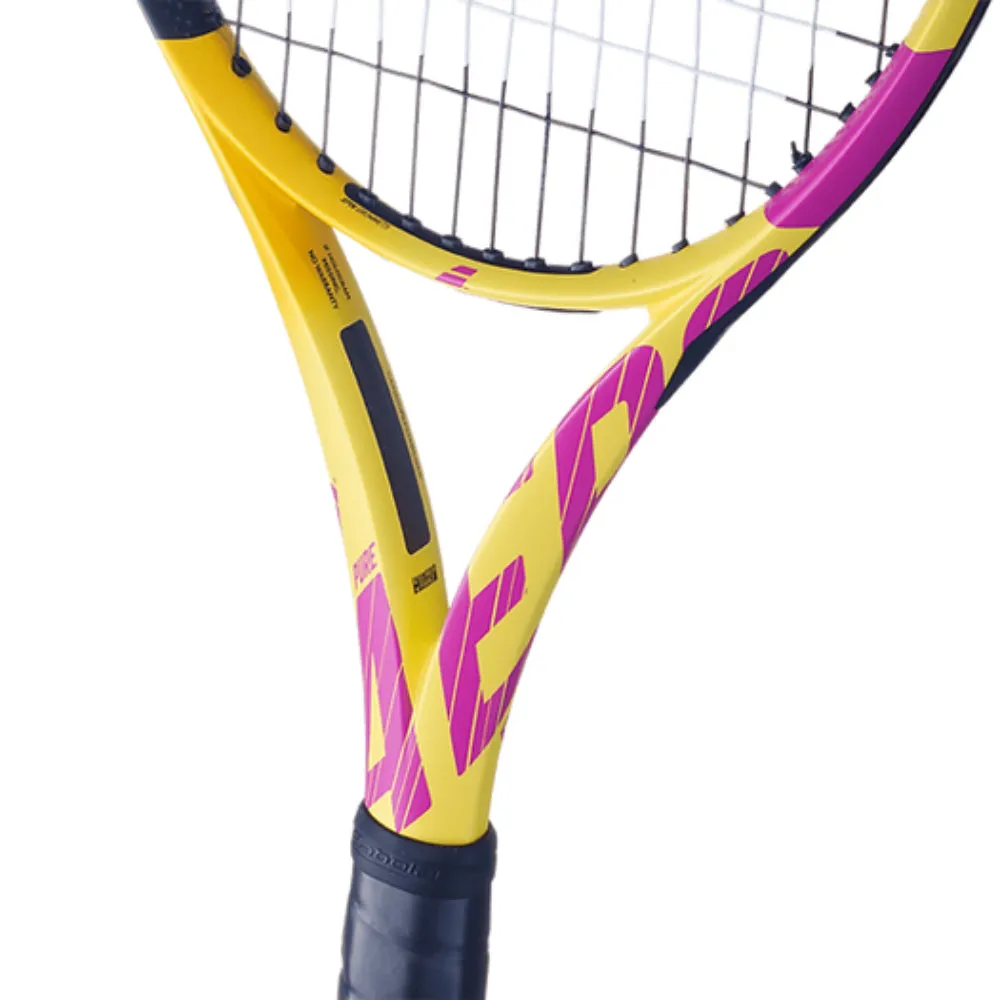 Babolat Pure Aero RAFA Lite Unstrung Tennis Racquet (Yellow/Purple/Orange)