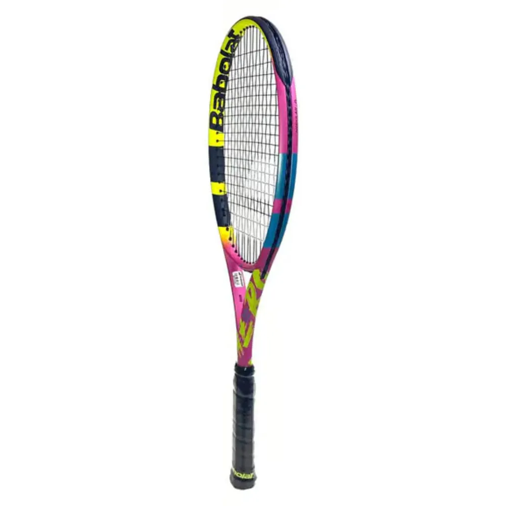 Babolat Pure Aero RAFA Origin Unstrung Tennis Racquet (Yellow/Pink/Blue)