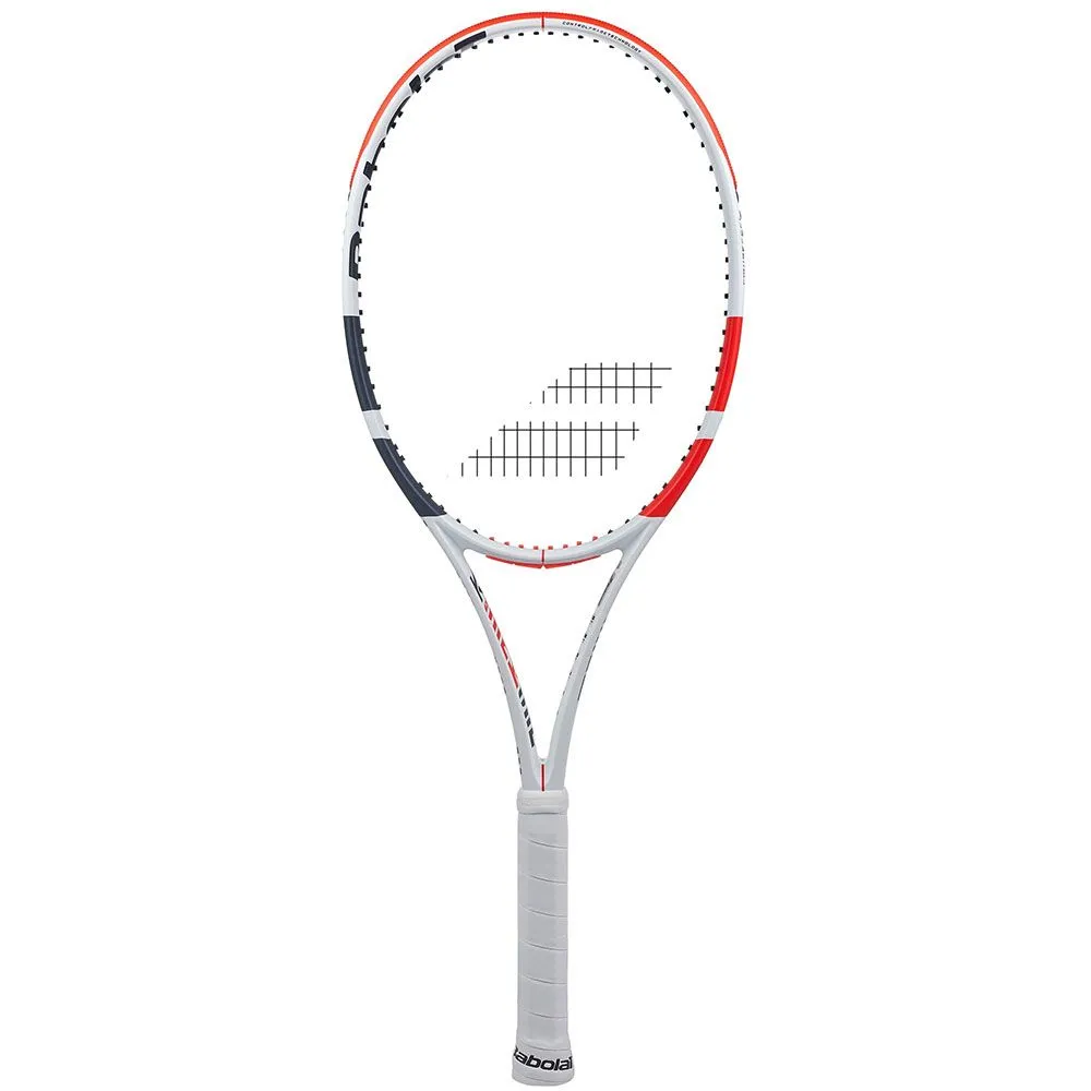 Babolat Pure Strike Lite Unstrung Tennis Racquet (White/Red/Black)