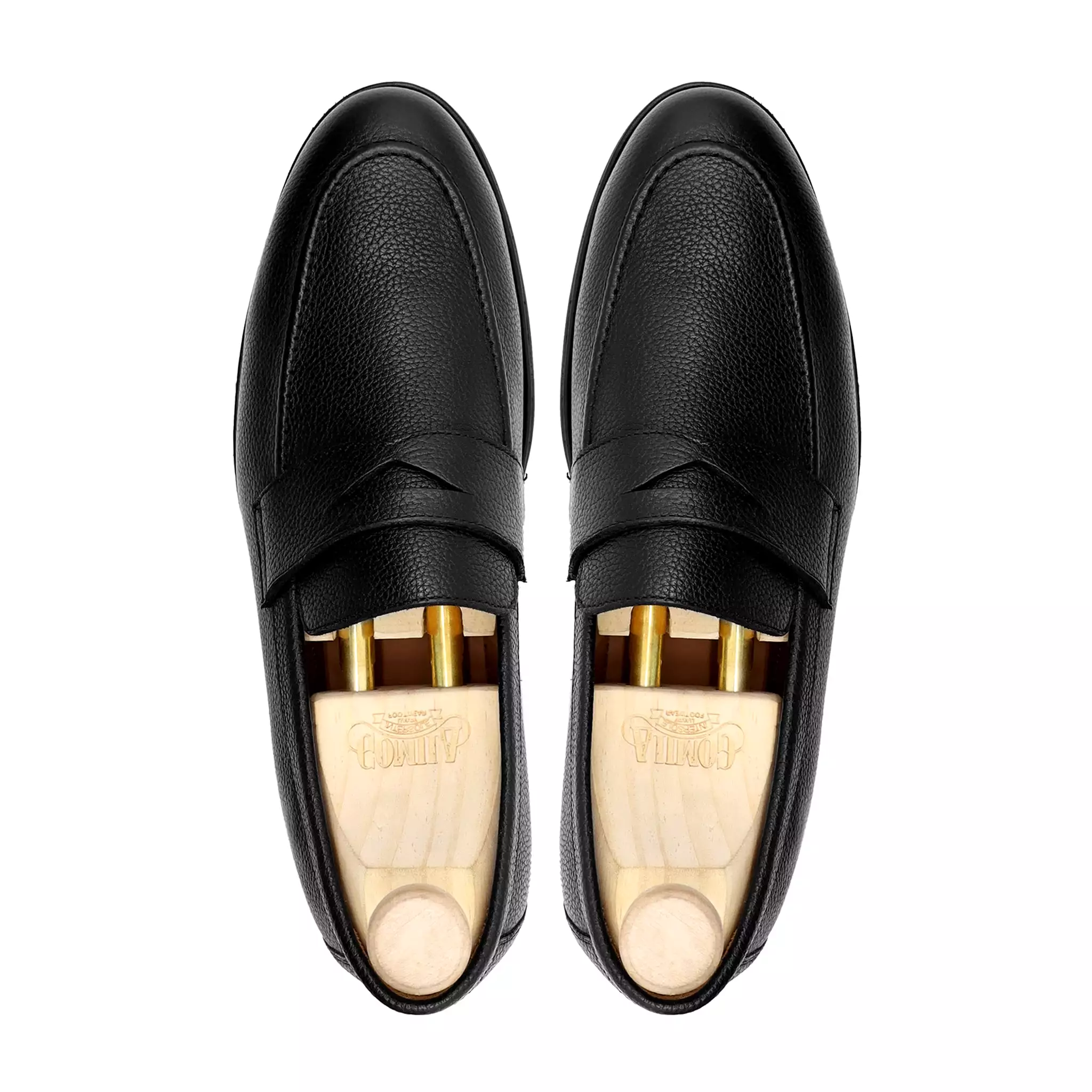 BARQ - BLACK PEBBLE GRAIN LOAFER