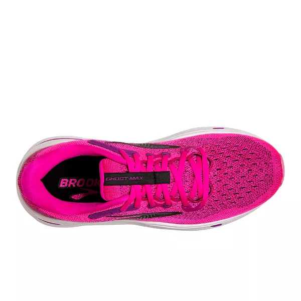 Brooks Women's Ghost Max Pink Glo/Purple/Black