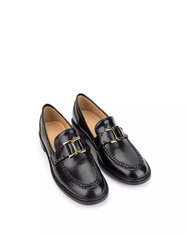 Chain Comfortable Slip On Penny Flat Loafers