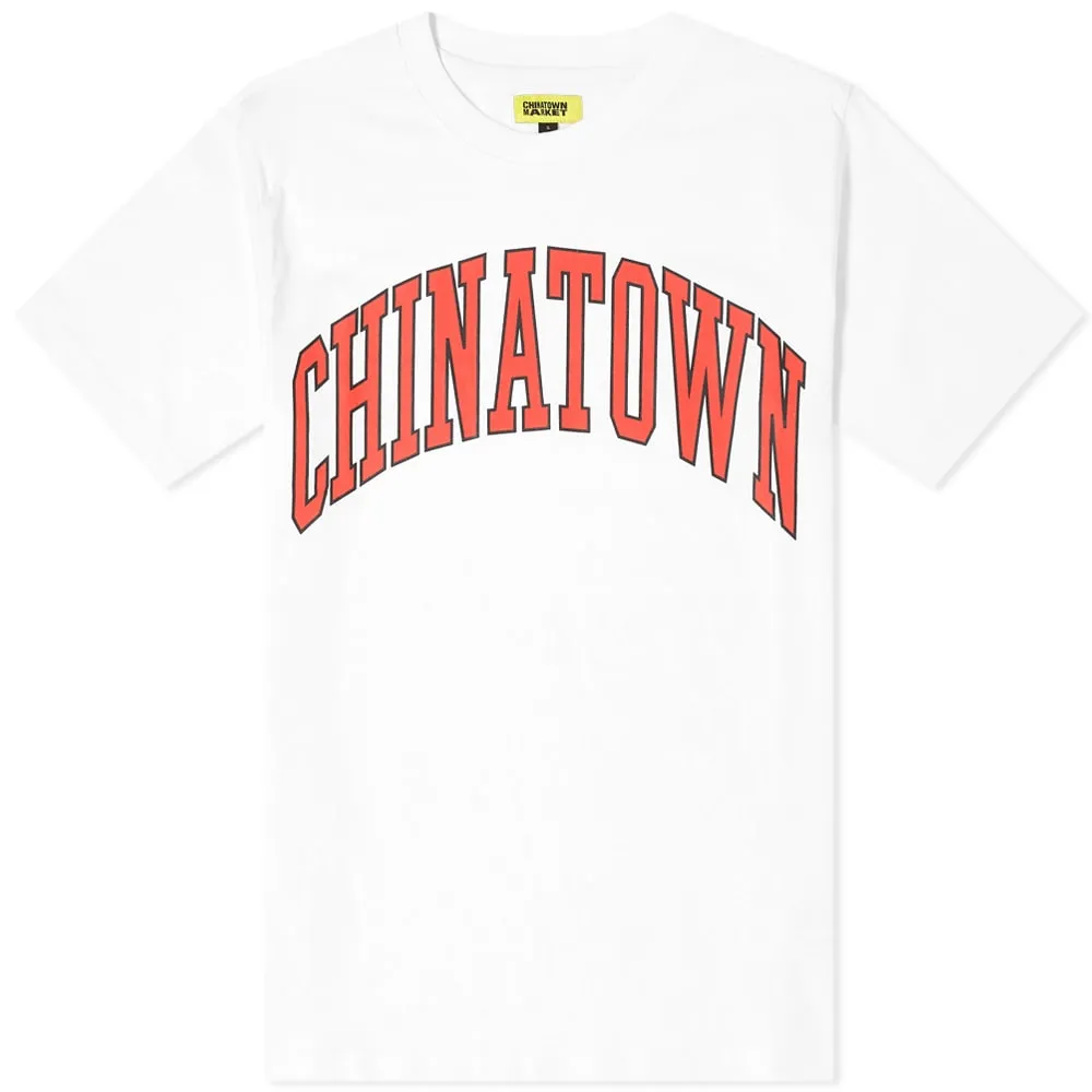 Chinatown Market Arc Logo TeeWhite & Red