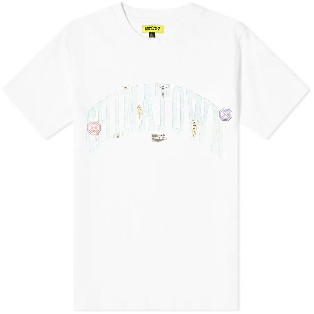 Chinatown Market Beach Arc T-ShirtWhite