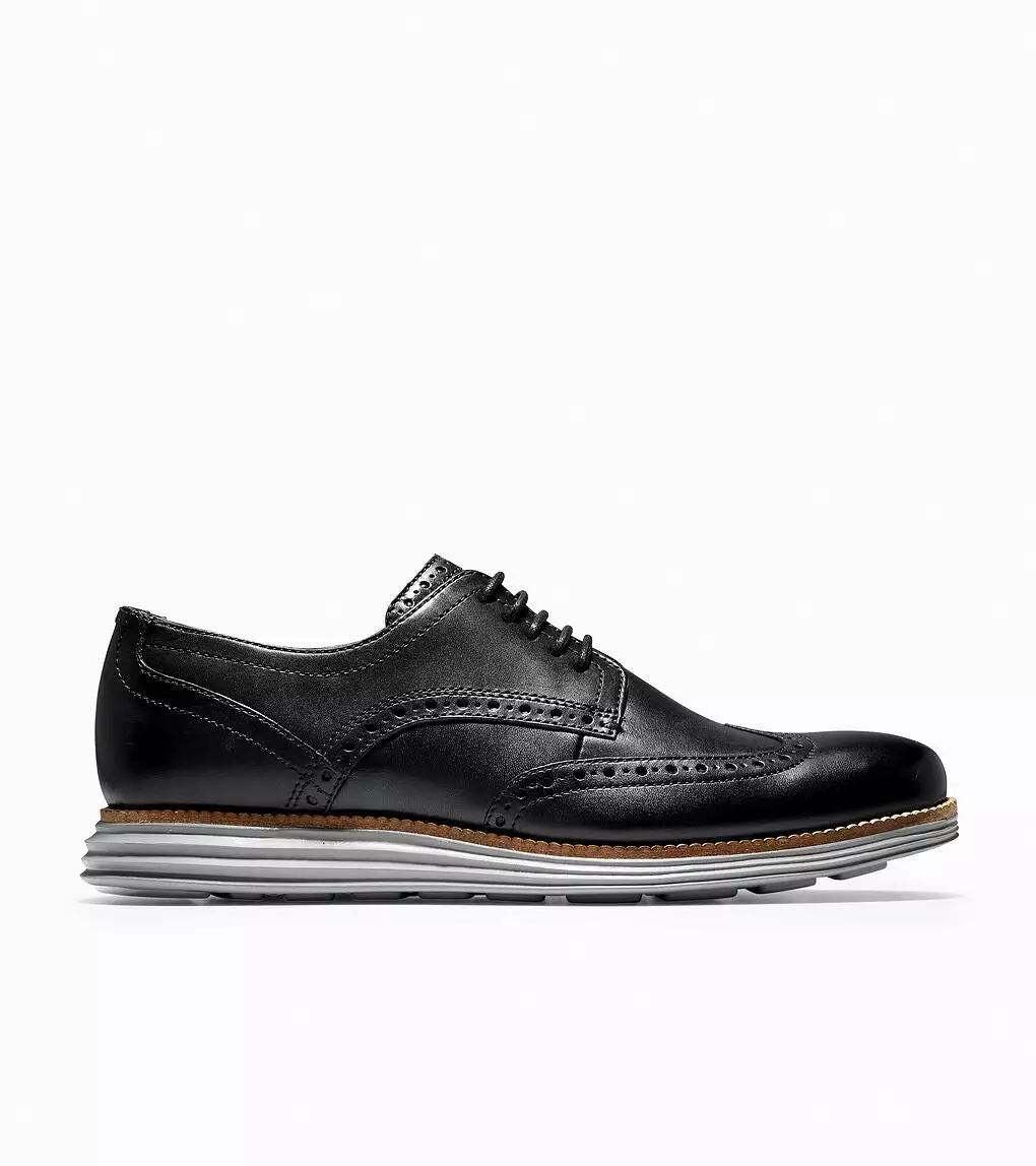 Cole Haan Men's OriginalGrand Wingtip C26470 - Black/Ironstone