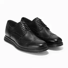 Cole Haan Men's OriginalGrand Wingtip C27984 - Black/Black