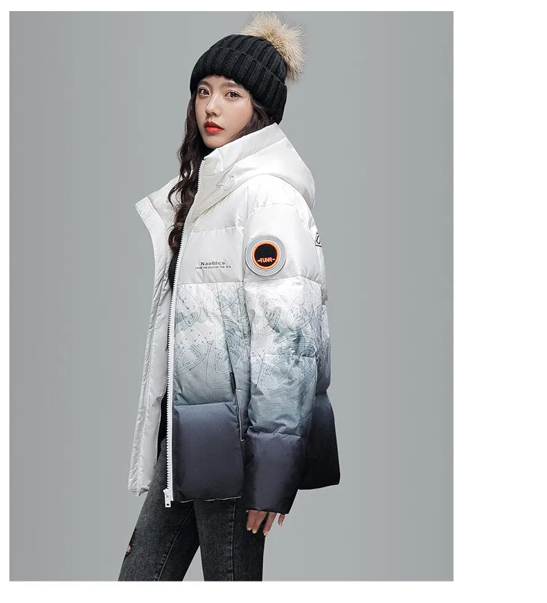 DQ Gradient Puffer Jacket