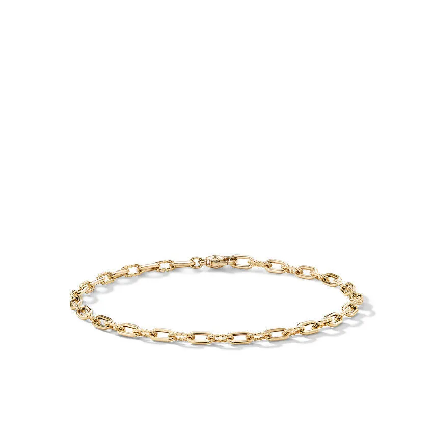 DY Madison Chain Bracelet in 18K Yellow Gold