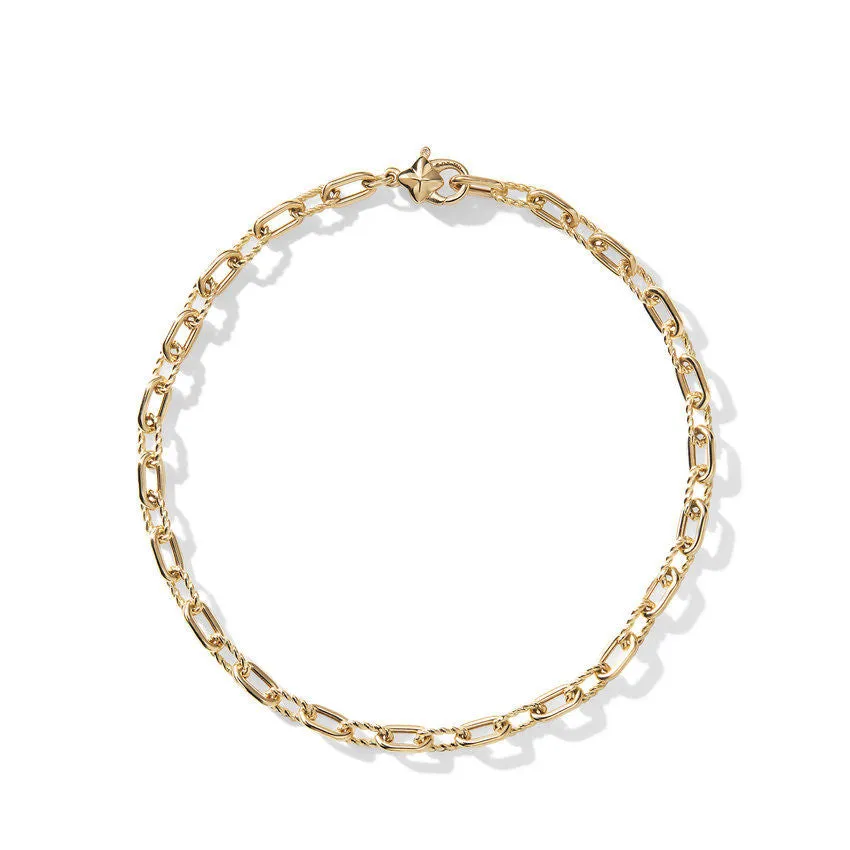 DY Madison Chain Bracelet in 18K Yellow Gold