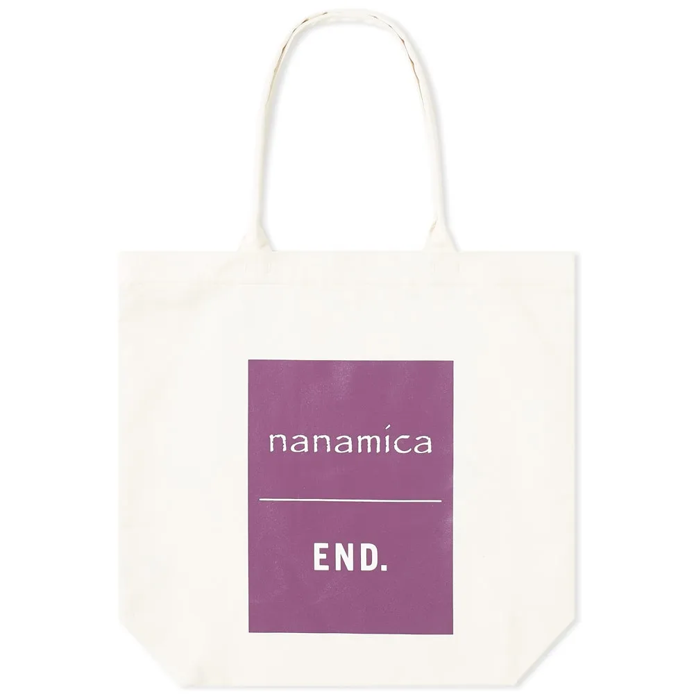 END. x Nanamica ToteOff White