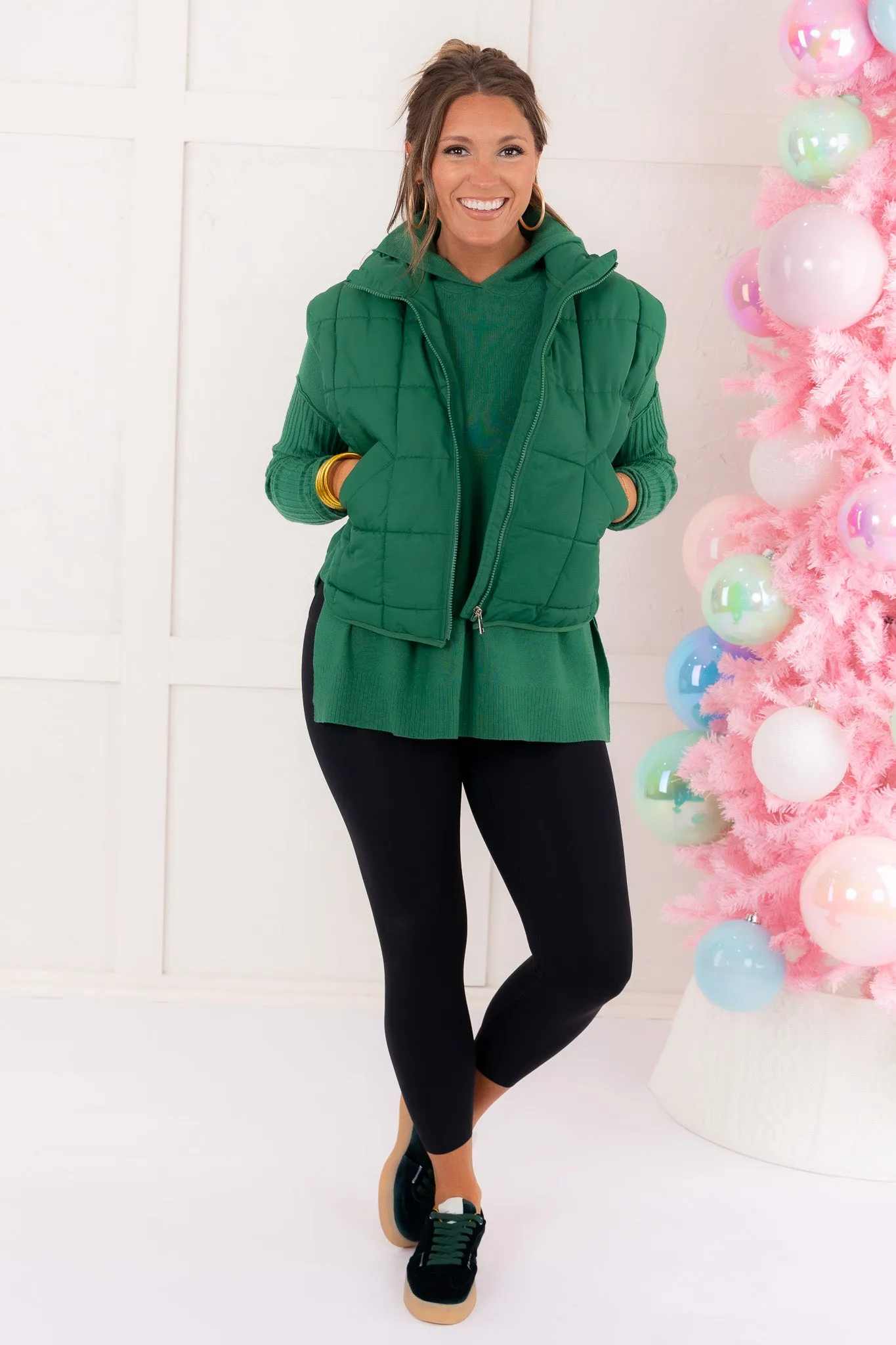 Evergreen Dream Puffer Vest