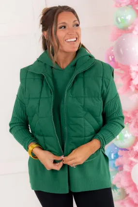 Evergreen Dream Puffer Vest