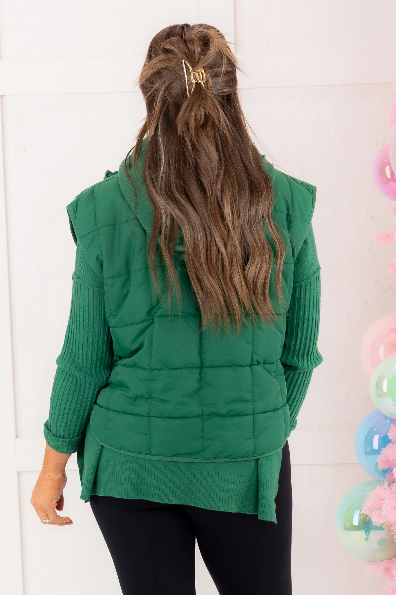 Evergreen Dream Puffer Vest