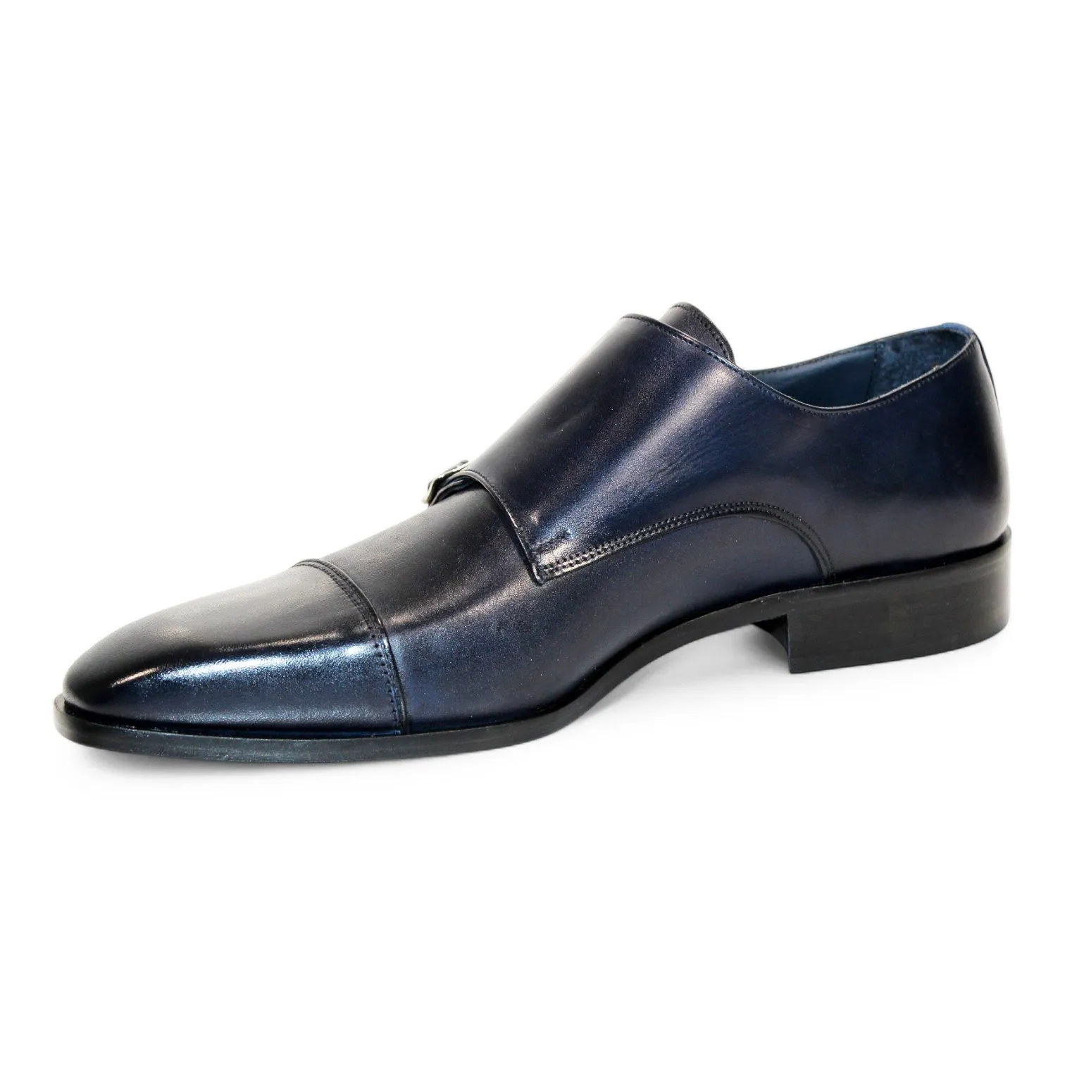 Firmani Percy Men's Shoes Calf-Skin Leather Monkstraps Loafers (FIR1052)