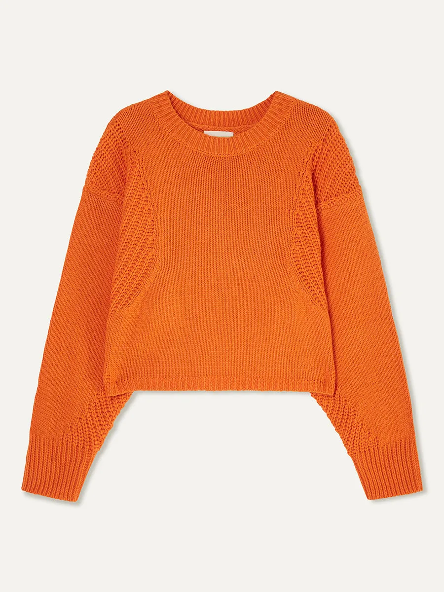 Huahine Cotton and Cashmere-blend Sweater