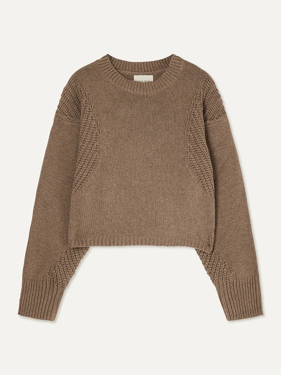 Huahine Cotton and Cashmere-blend Sweater