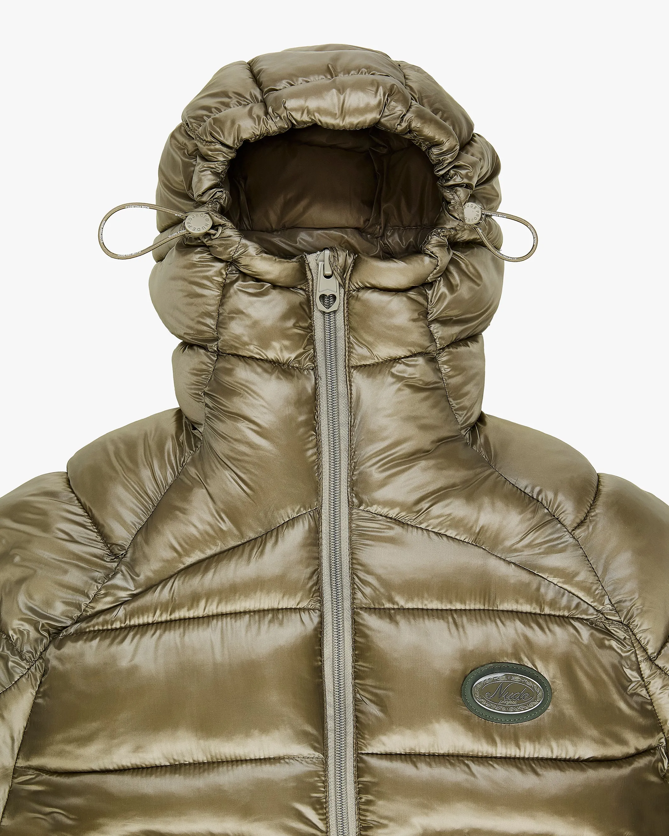 ICONIC PUFFER OLIVE GREEN