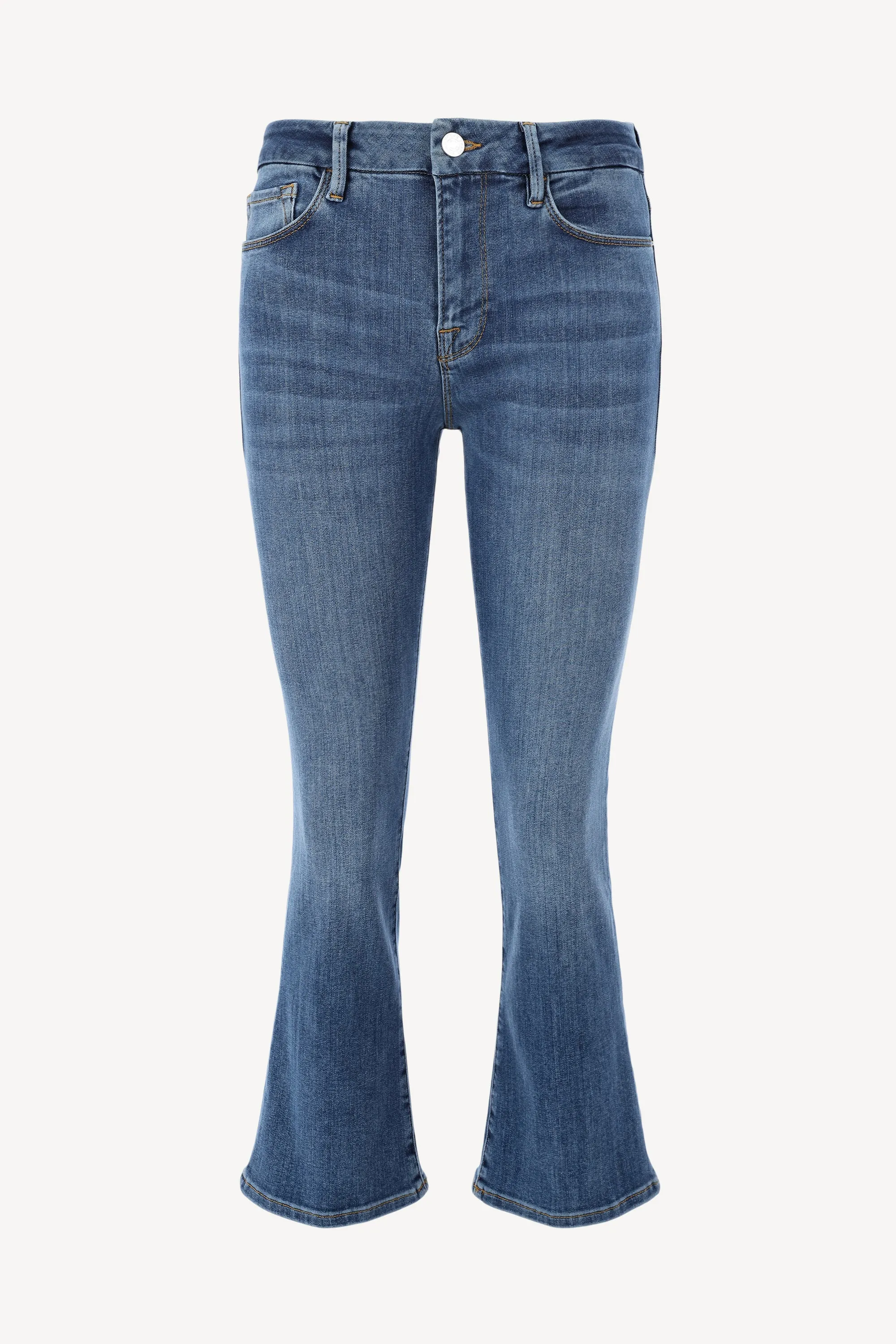 Jeans Le Crop Mini Boot in Poe