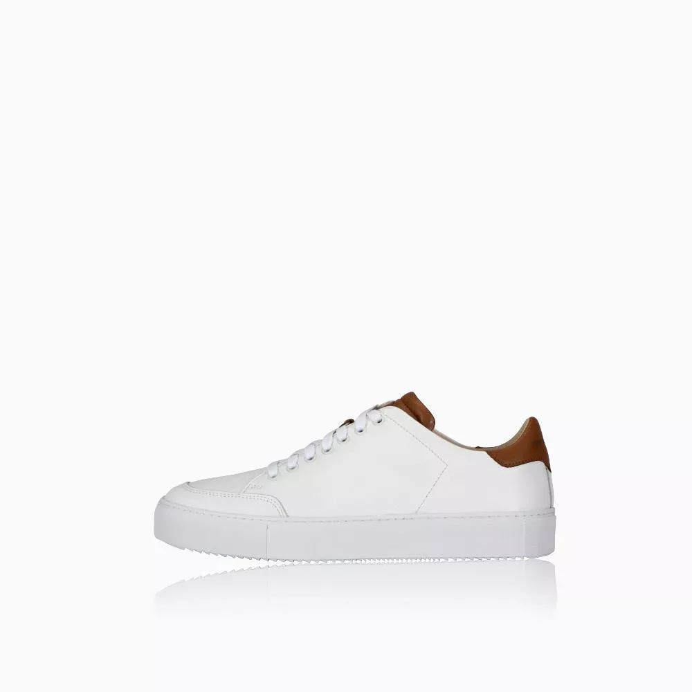 Leather Sneaker, White