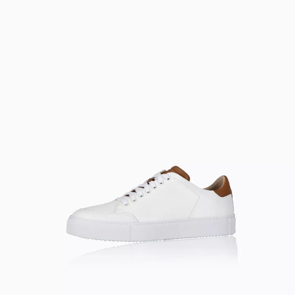 Leather Sneaker, White