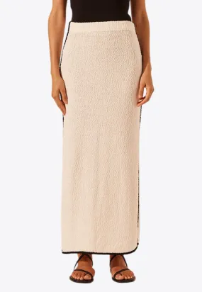 Lena Textured Knit Maxi Skirt