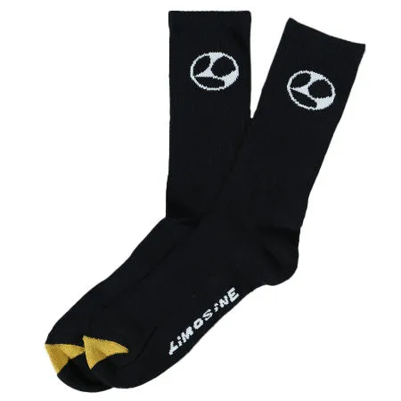 Limosine Gold Toe Crew Socks