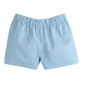 Little English Basic Short in Light Blue Twill