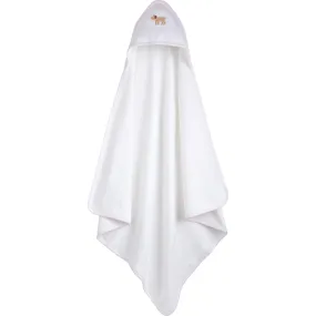 Little English Hooded Towel, Girl Lab