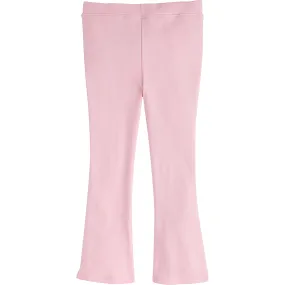 Little English Kick Flare Leggings, Light Pink