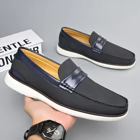 Loafers en cuir de haute qualité pour hommes - design de chaussures élégant