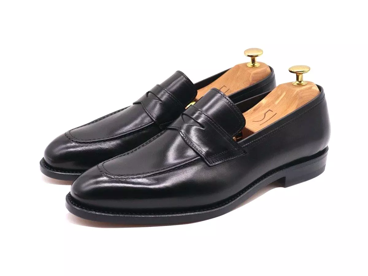 Lorens Men's Calf Leather Loafers - Black