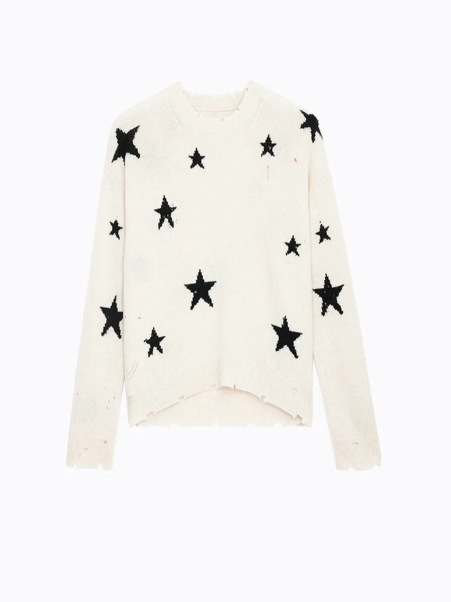 Markus Cashmere Star Destroys Sweater in Sugar