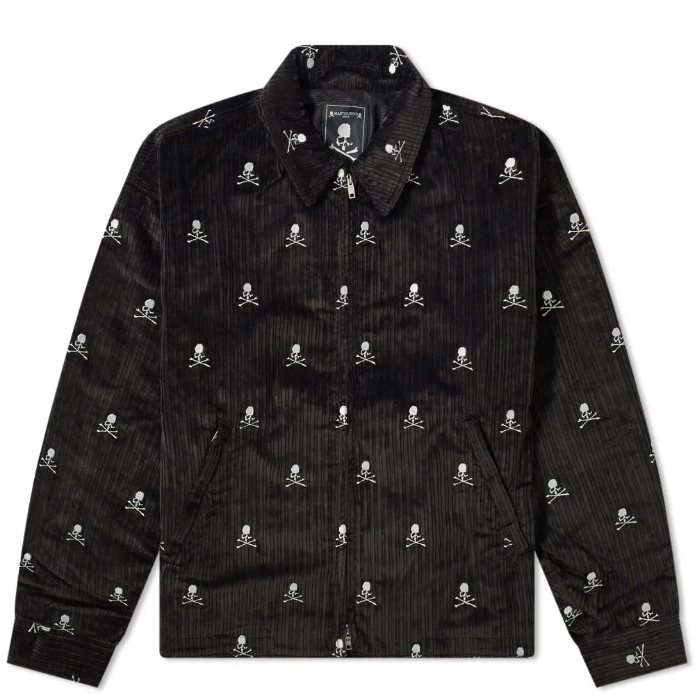 MASTERMIND WORLD Cord All Over Skull JacketBlack