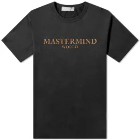 MASTERMIND WORLD Cork Logo Skull T-ShirtBlack