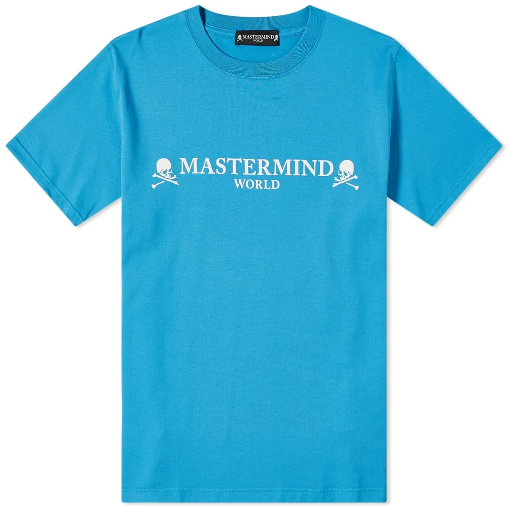 MASTERMIND WORLD Logo T-ShirtSky Blue