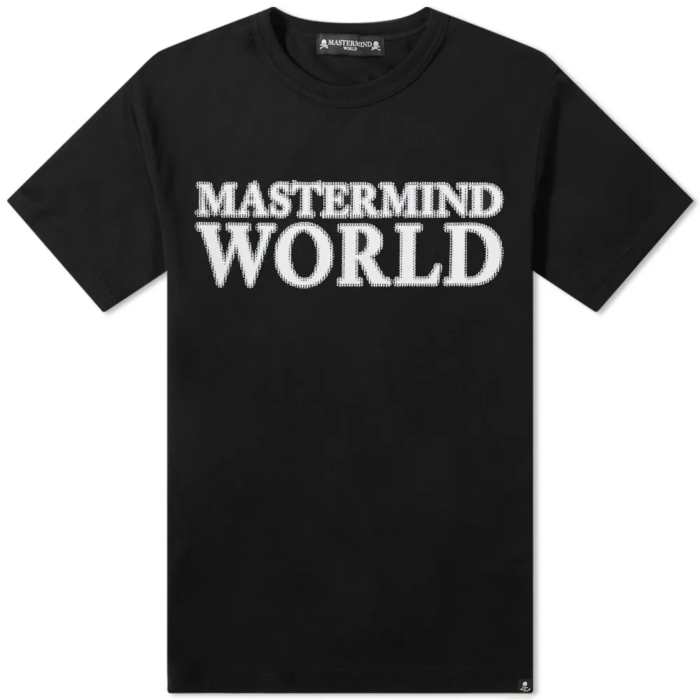 MASTERMIND WORLD World Logo T-ShirtBlack