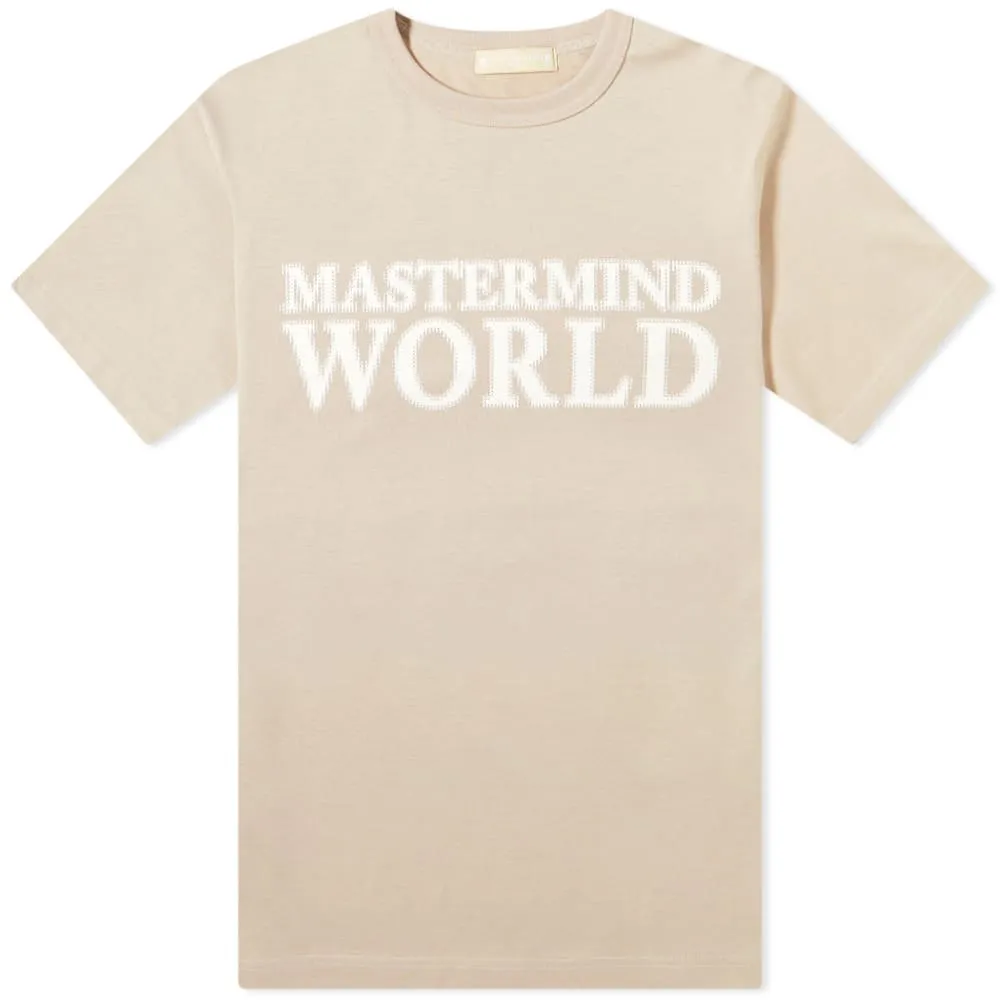 MASTERMIND WORLD World Logo T-ShirtSand