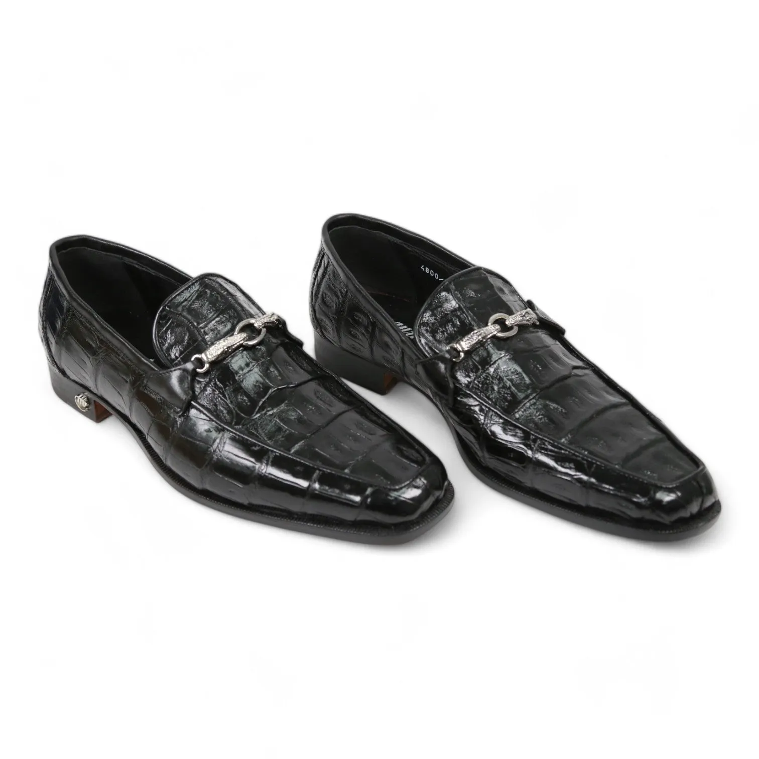 Mauri 4800/5 Men's Shoes Exotic Crocodile Horsebit Loafers (MA5652)